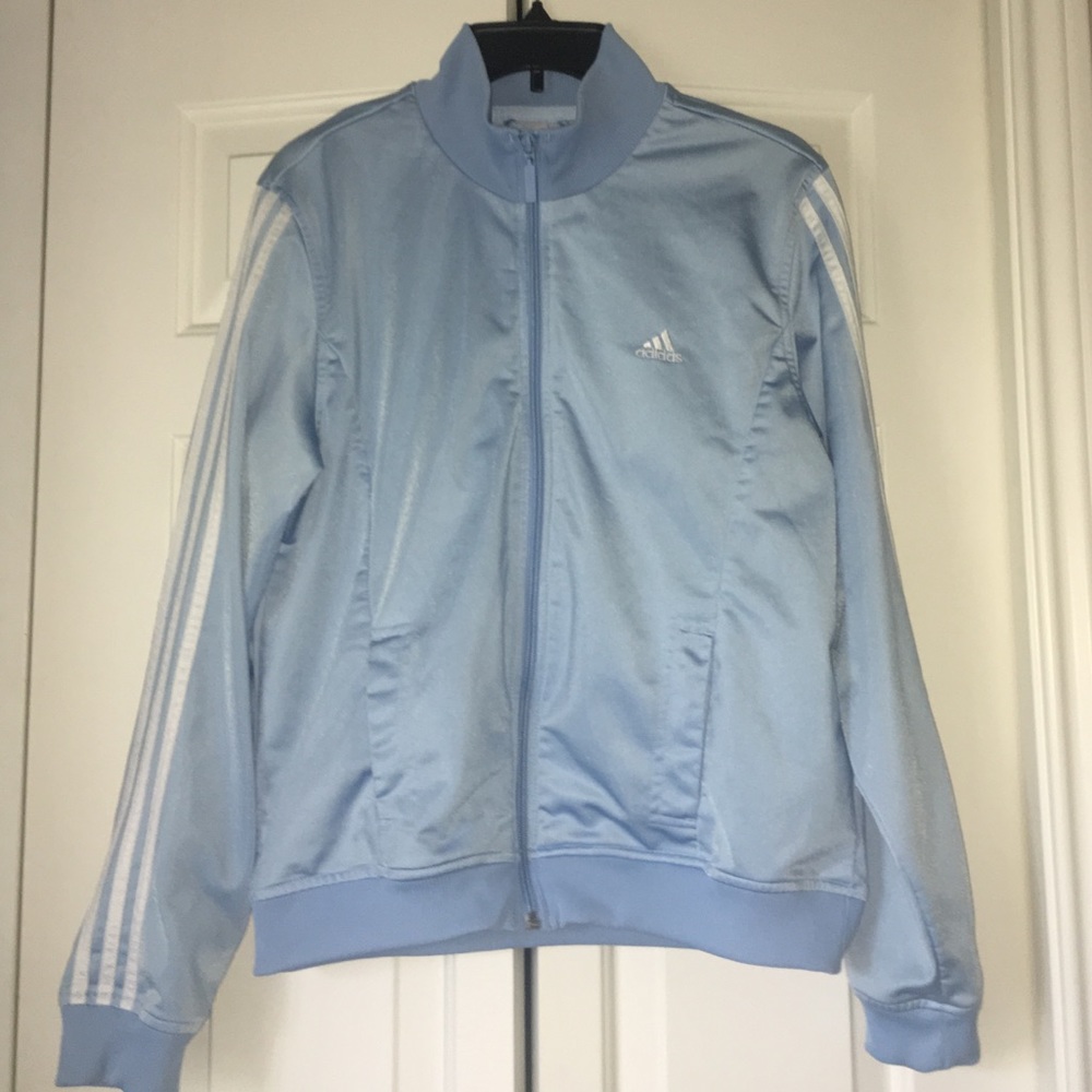 Adidas zip up track jacket